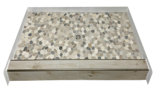 PEBBLE BEACH - Beach-Inspired Pebble Shower Pan – Castaway Collection by Muraflo (Copy) Muraflo