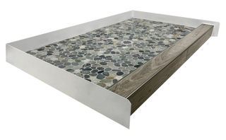 RIVERBED - Natural River Pebble Shower Pan – Castaway Collection (Copy) Muraflo